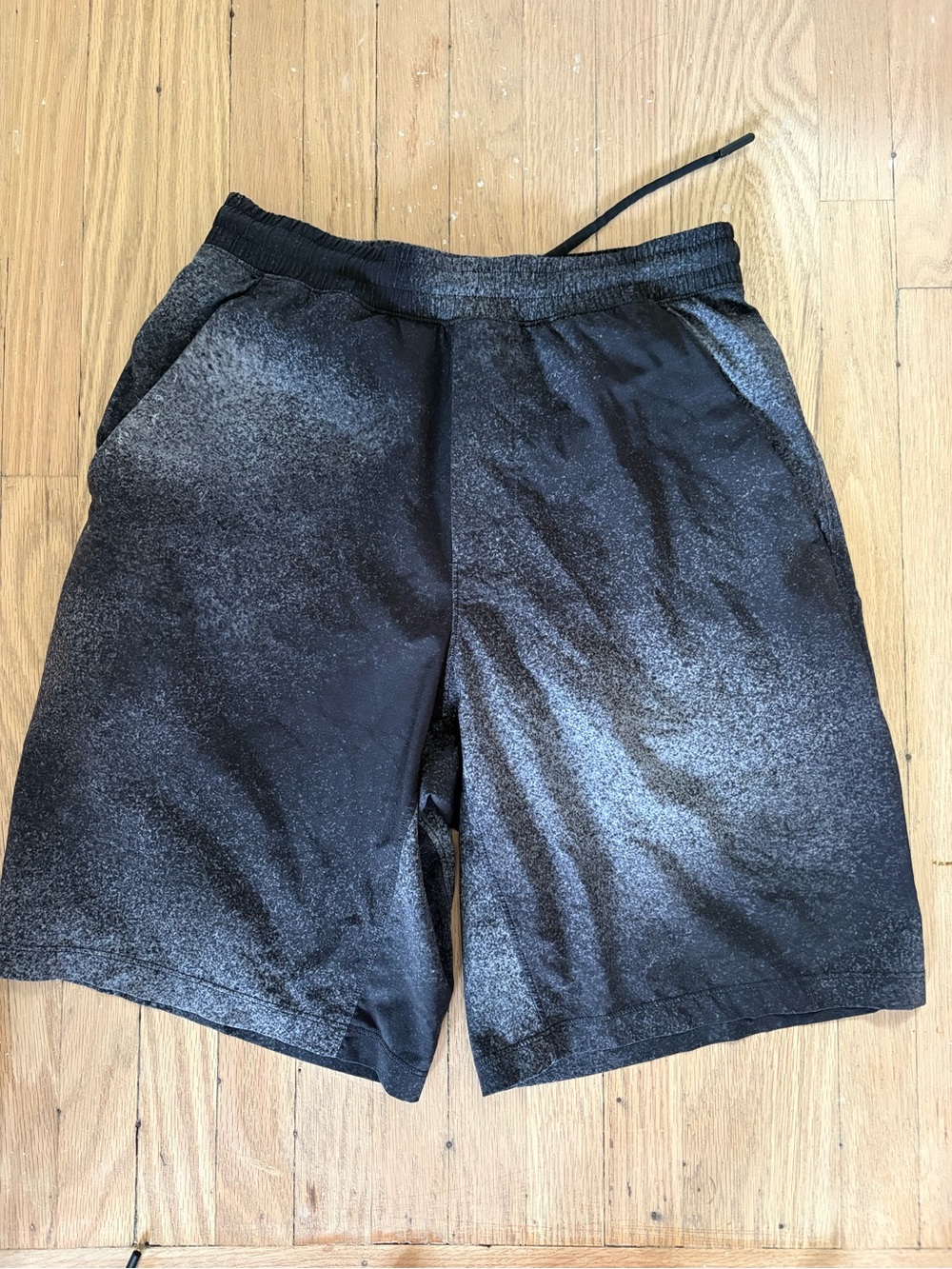 Lululemon Black and Gray Athletic Shorts - Casual Performance